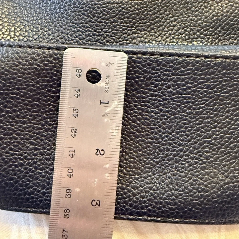 Calvin Klein Millie 2 in 1 Triple Compartment Mini One Size, Black/Silver